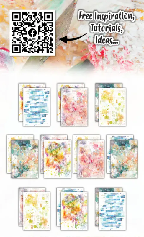 #05 - A6 DESIGN PAPER - CITRUS RAINBOW