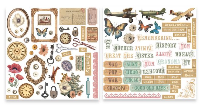 Hovedbilde Remembering... Ephemera Pack ...