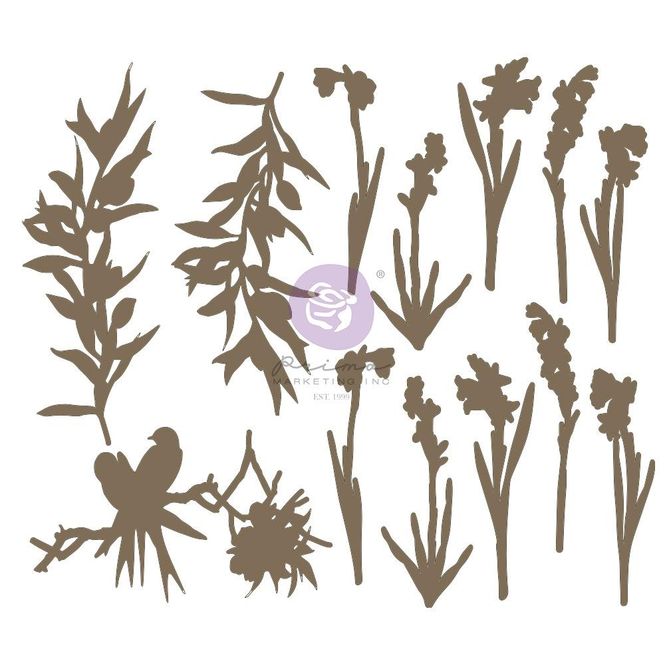 Hovedbilde Sharon Viv Chipboard Die-Cuts ...