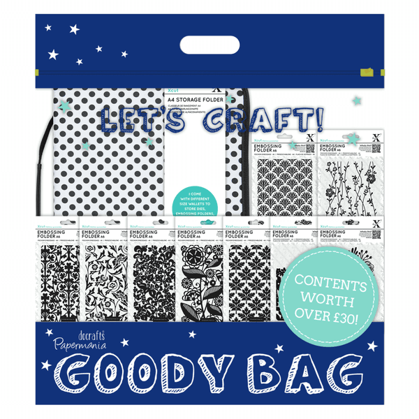 Goody Bag Storage Folder w/ Embossing Folders