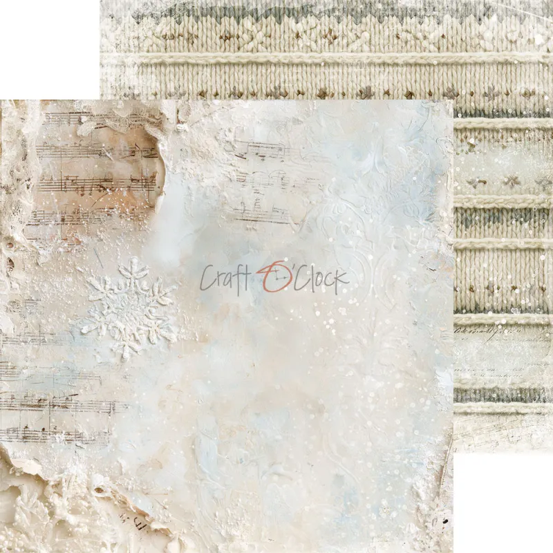 Craft O'Clock - Snow Games - Extras Set - MIX - 8x8