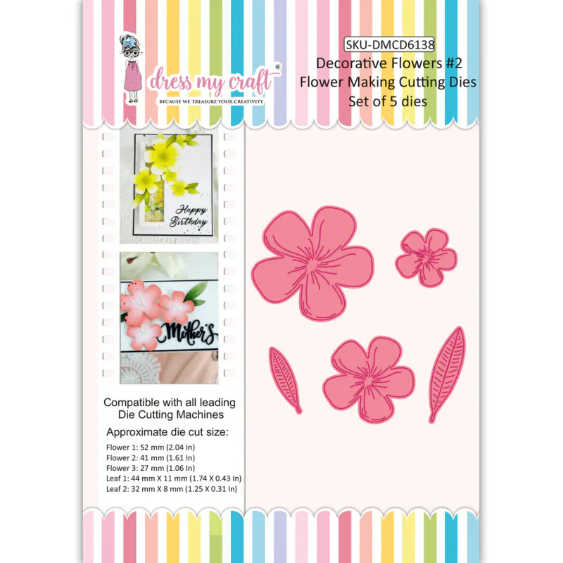 Decorative Flowers #2 - Flower Making Cutting Dies