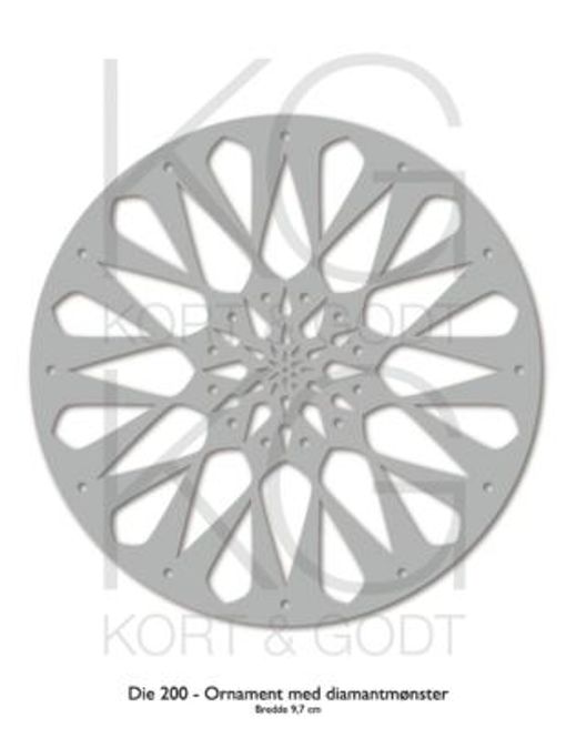 Hovedbilde Die 200 - Ornament med ...