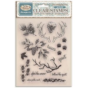 Hovedbilde White Christmas Clear Stamps ...