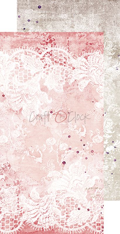 TULIP LOVE - SET OF BASIC PAPERS 15,75X30,5CM