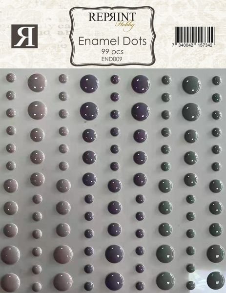 Adhesive Enamel Dots Timeless