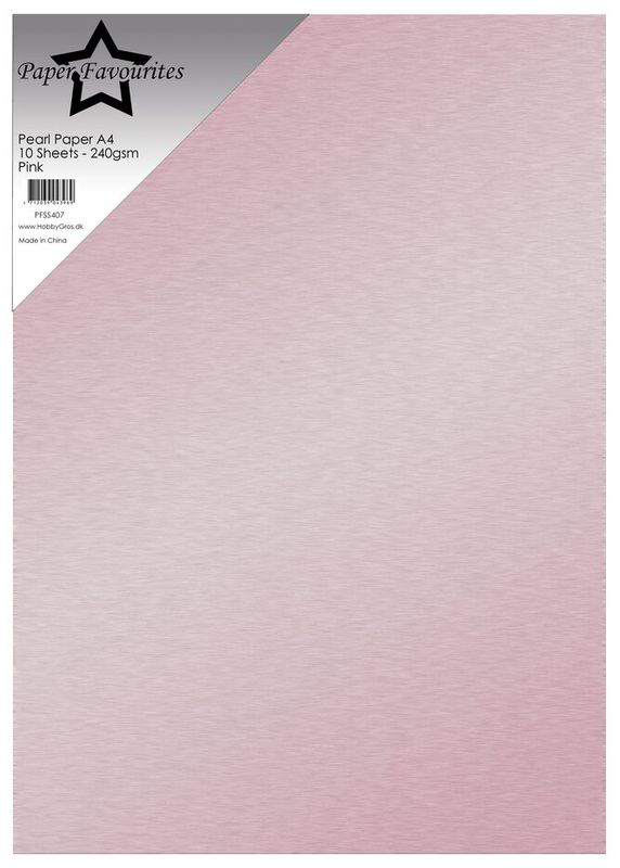 Burnished rose A4 Mirror Card matte 250gsm (5pcs)
