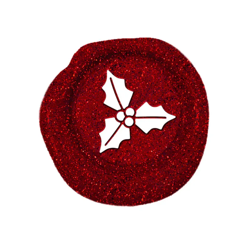 Wax Stick Glitter Red (4pcs) - Aladine