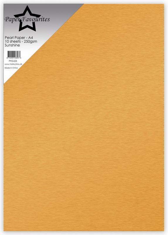 Pearl Paper A4 Sunshine 250gsm (10pcs) 