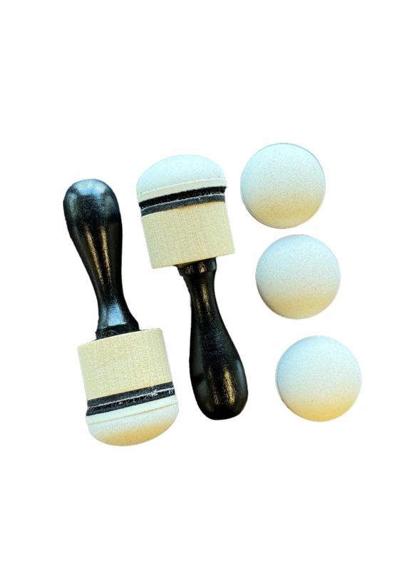 Blending Tools + Rounded Foam 30mm (2+5pcs) 