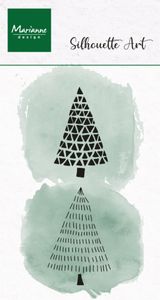 Hovedbilde Silhouette Art Merry Trees 