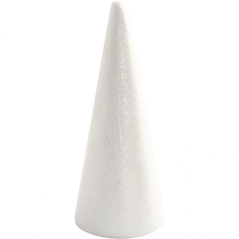 Kjegle, H: 19,5 cm, dia. 7 cm,