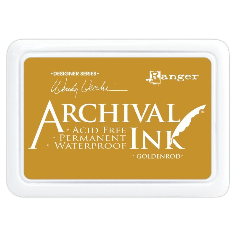 Wendy Vecchi Archival Ink Pad - Goldenrod