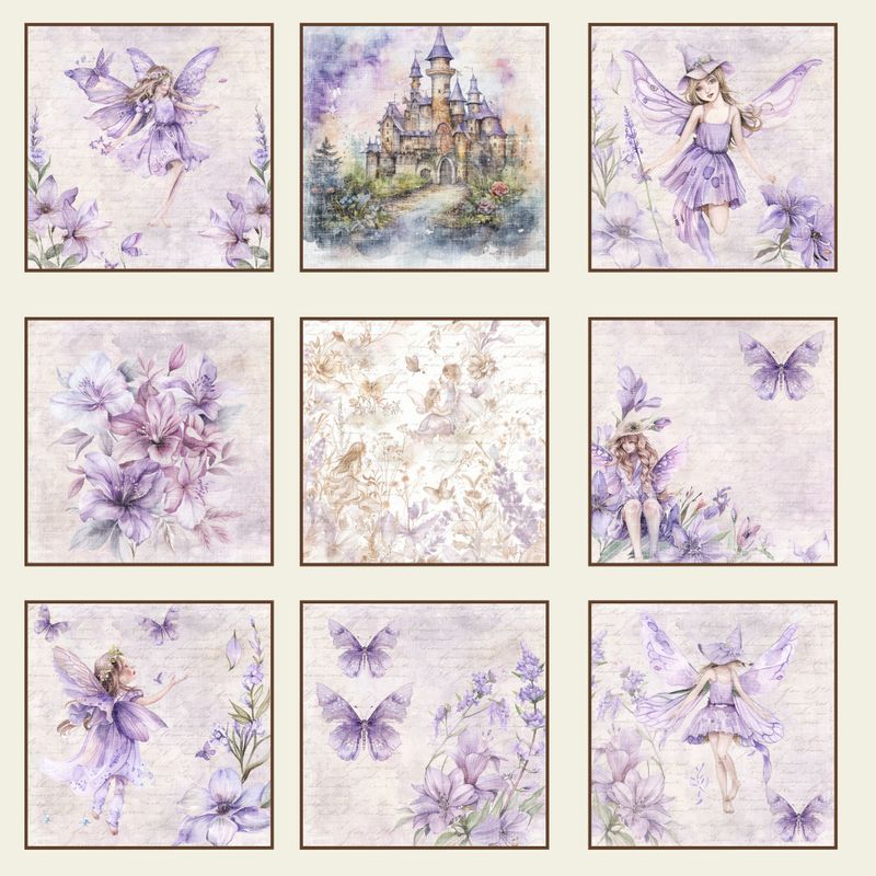 Fairies - Tags flowers