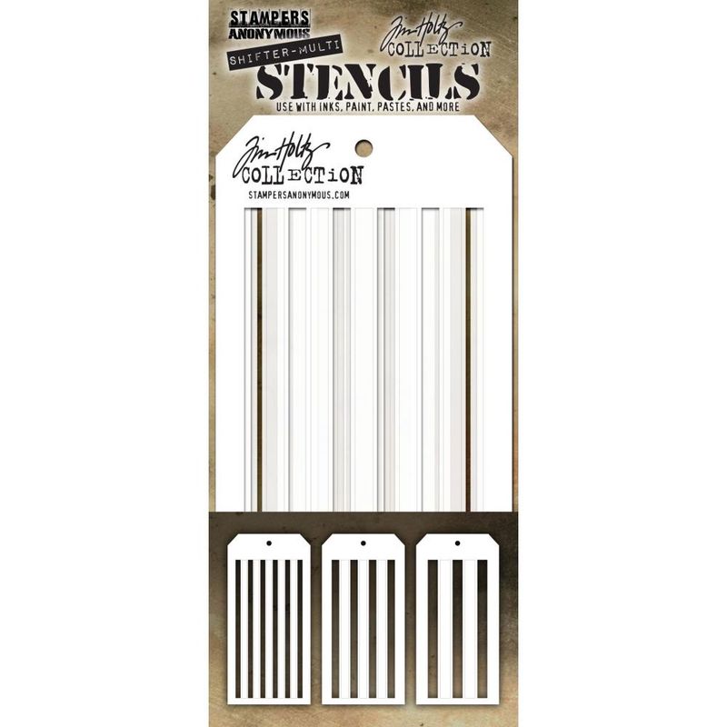 Shifter Stripes - Layered Stencil Set 3/Pkg 