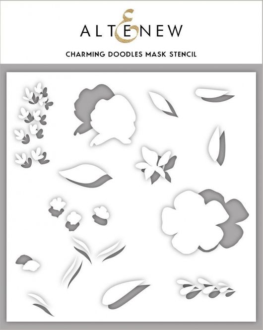 Hovedbilde Charming Doodles Mask Stencil