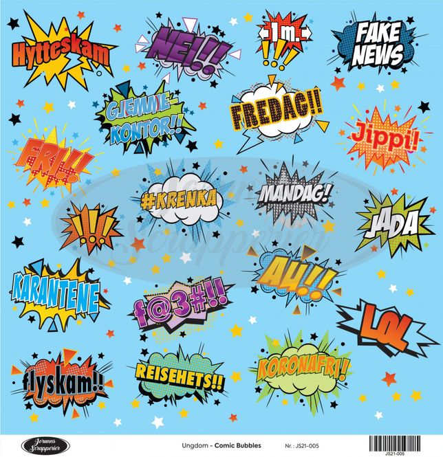 Hovedbilde Ungdom - Comic Bubbles
