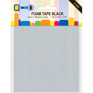 Hovedbilde 3D Foam Lines Black 3x100x2mm ...