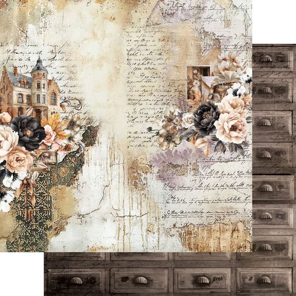 In the library 12x12