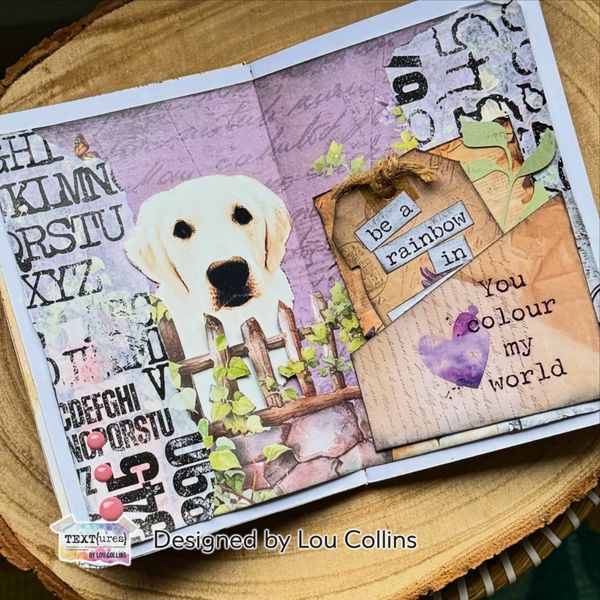 Beneath the Brambles 5x7 Inch Decoupage Paper (8pcs)