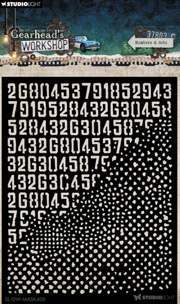 Gearhead's Workshop Mask Number & Dots 