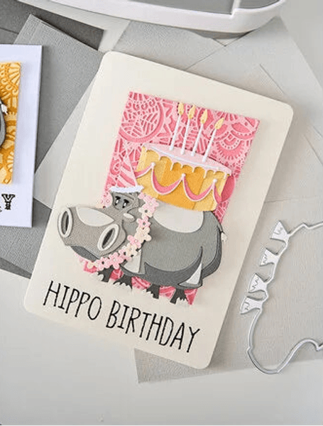 Thinlits Mini Colorize Die Bernice (8pcs) by Tim Holtz