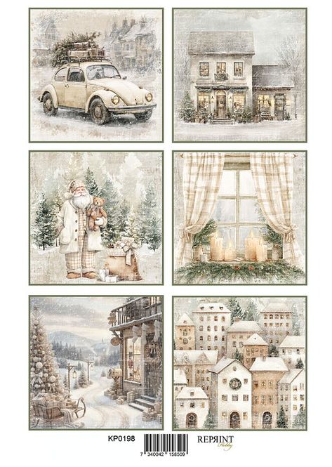 Hovedbilde Cozy Christmas Tags 2 - A4