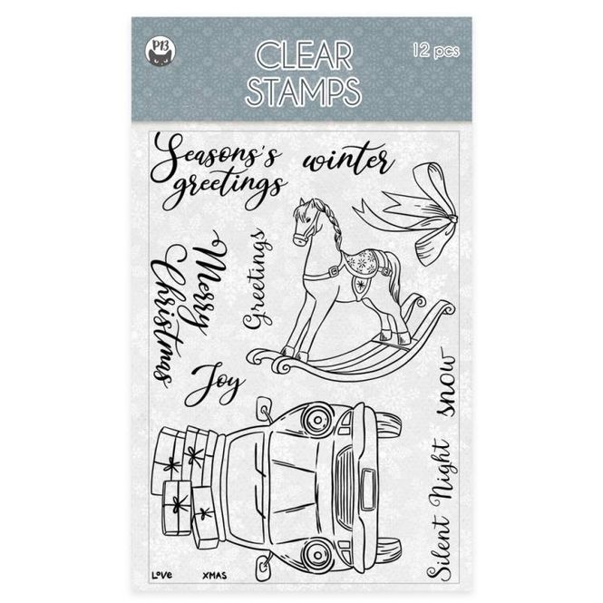 Hovedbilde CLEAR STAMP SET CHRISTMAS ...