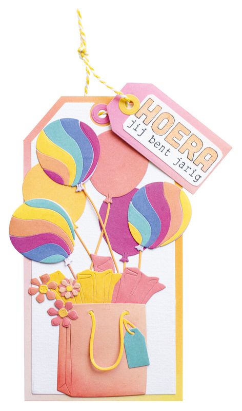 B-Day Balloons Essentials Cutting Die 
