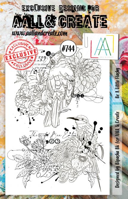 Hovedbilde #744 - A5 STAMP - Be A Little ...