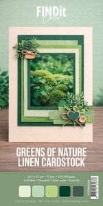 Hovedbilde Linen Cardstock 4K Greens of ...