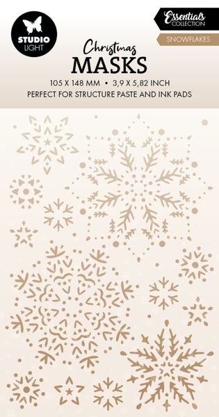 Snowflakes Christmas Mask