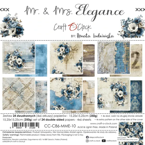 MR. & MRS. ELEGANCE - 15,25X15,25CM
