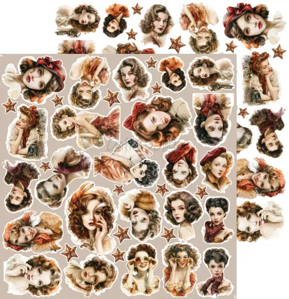 SILVER SCREEN MAGIC - EXTRAS SET - FLOWERS