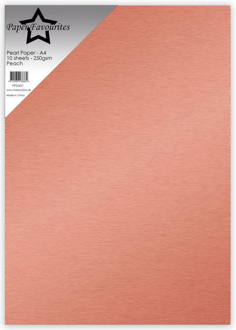 Hovedbilde Pearl Paper A4 Peach 250gsm ...