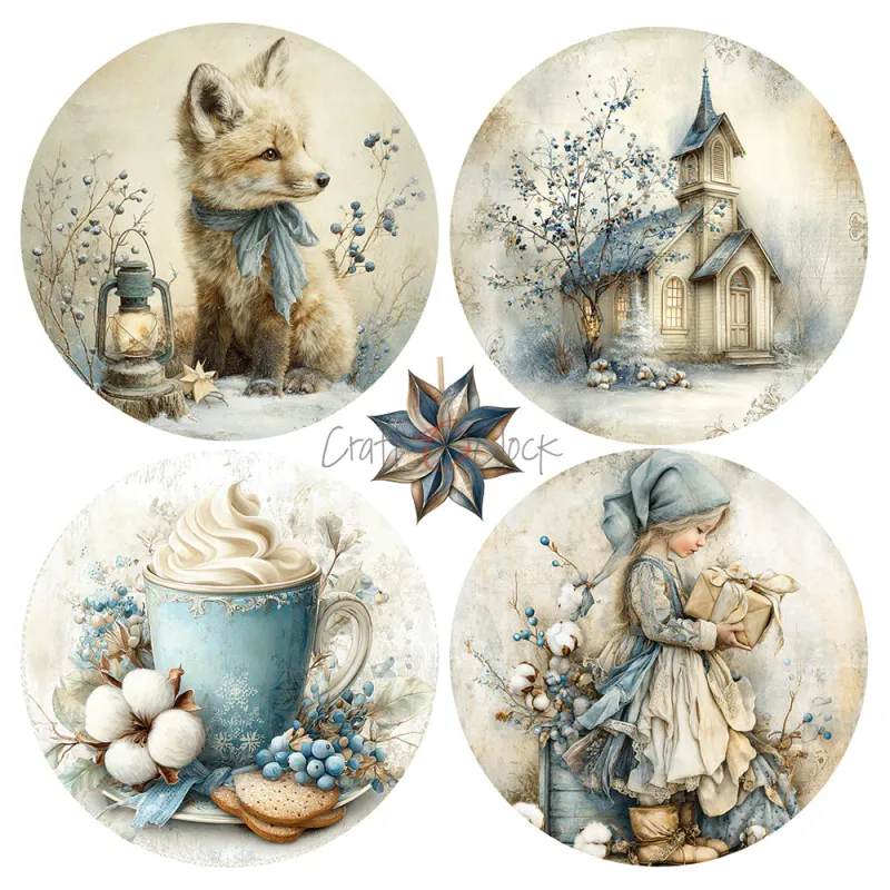 Craft O'Clock - Snow Games - Paper Pad - 6x6