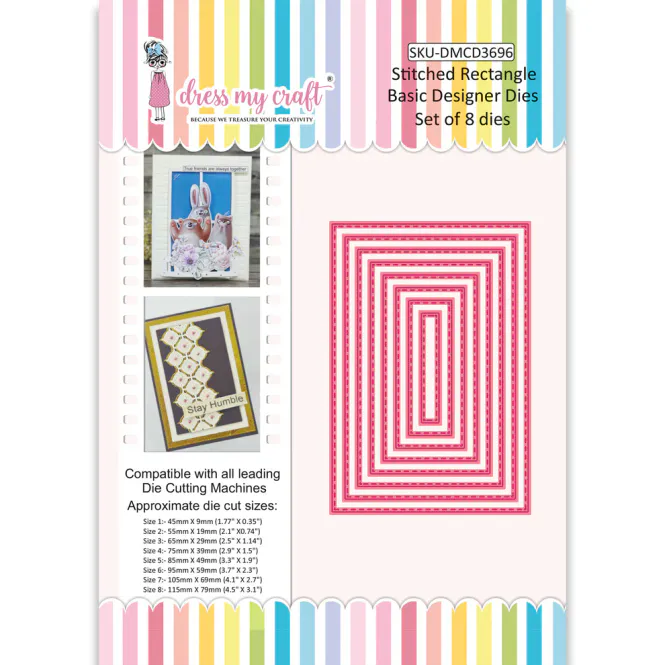 Hovedbilde Stitched Rectangle - Basic ...