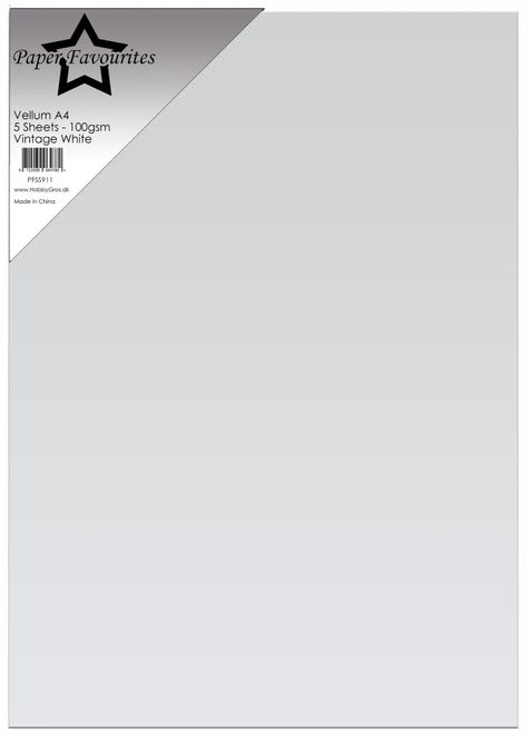 Hovedbilde Vellum A4 Vintage White 100g ...
