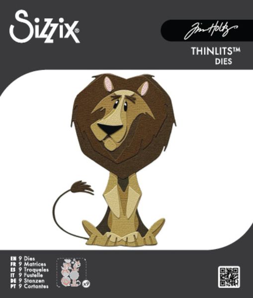 Thinlits Colorize Die Harrison (9pcs) by Tim Holtz