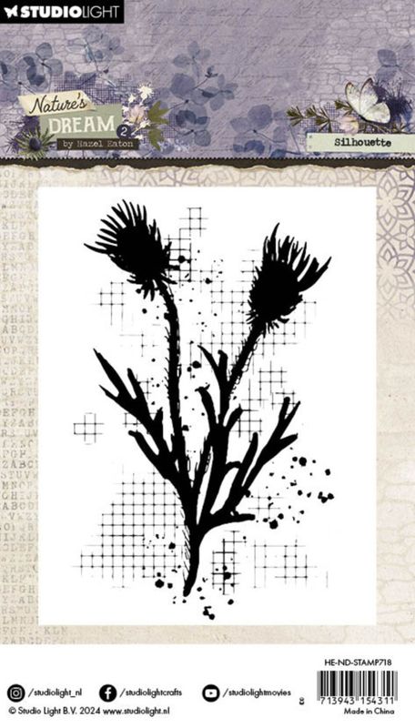 Nature's Dream 2 Clear Stamp Silhouette 