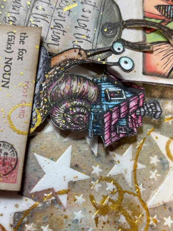 Creative Ember Designs - Art Journal - The Travellers - 20x20cm 