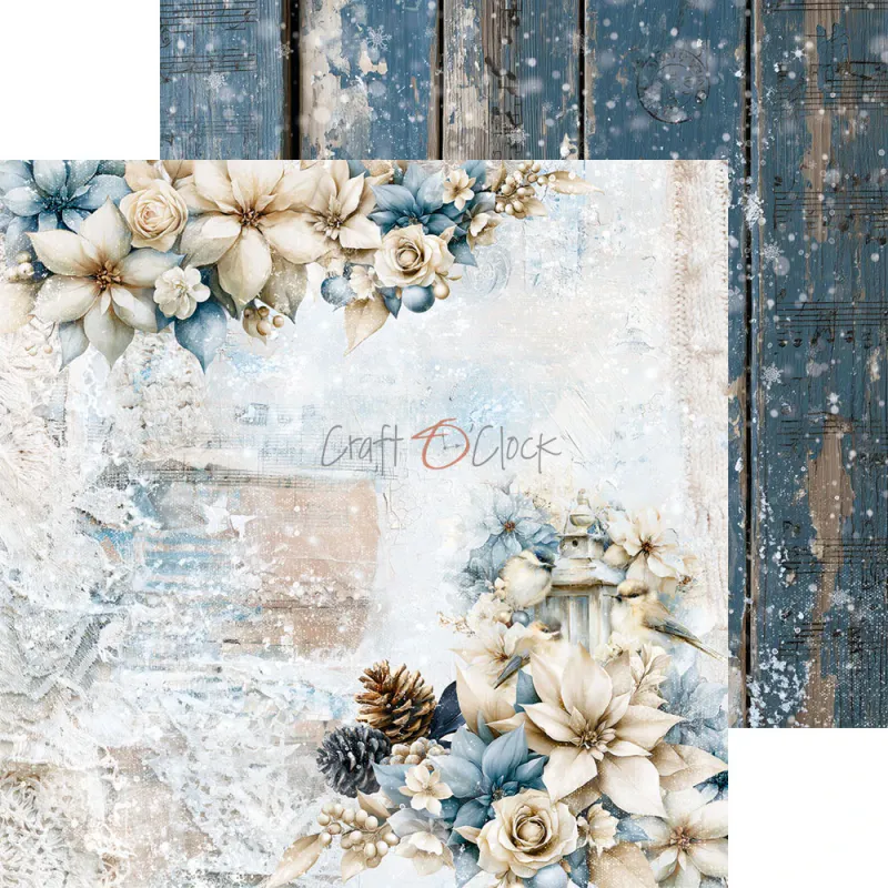 Craft O'Clock - Snow Games - Extras Set - MIX - 8x8