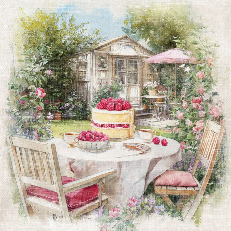 Summer Garden - Romantic garden