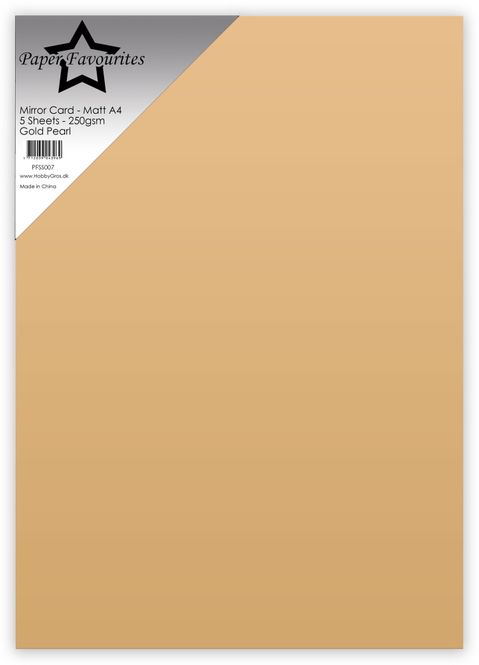 Hovedbilde Gold Pearl A4 Mirror Card ...