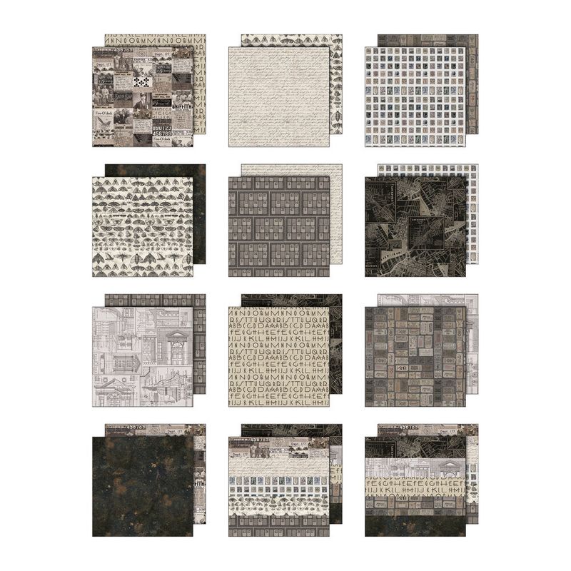 Palette Collection 12x12 Inch Charcoal 