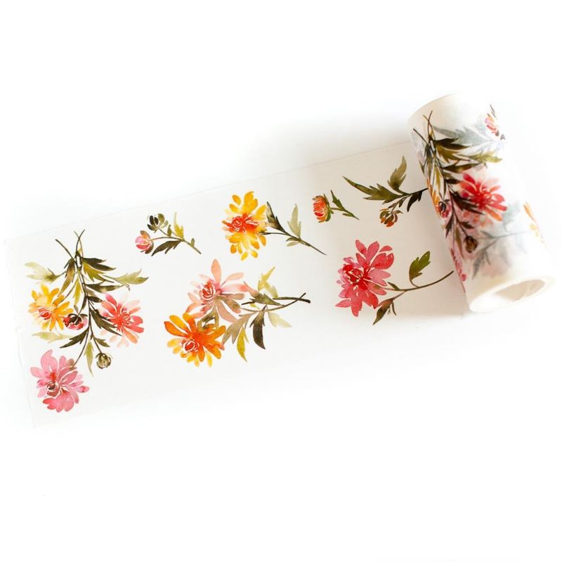 Chrysanthemum - washi tape