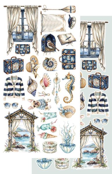 Alchemy of Art Extras to Cut Ocean Blue - 10X – 30,5&times;15 cm
