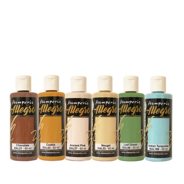 Symphony Allegro Paint Kit (6pcs) by Sara Alcobendas (KALKIT74)