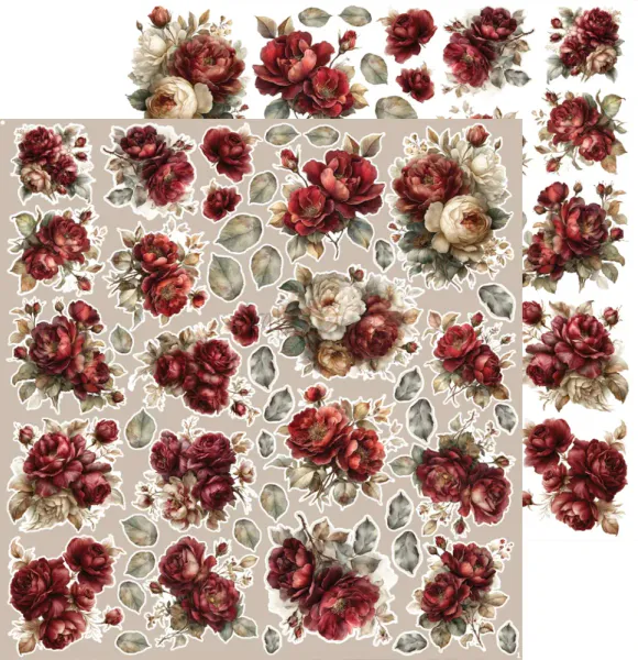 SILVER SCREEN MAGIC - EXTRAS SET - FLOWERS