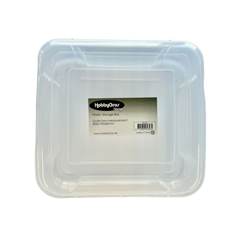 Plastic Storage Box - Fits 6x6 Inch Paper 